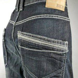 Buckle BKE Carter Straight Leg Distressed Jeans
